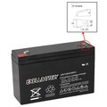 Exell Battery 6, 12, AGM Chemistry EB6120F2